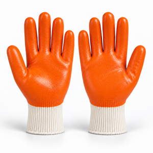 Guantes de PVC con Recubrimiento Duradero, Ajuste Cómodo y Agarre Confiable para Manipulación Industrial, Construcción y Trabajo General - Product Image 6