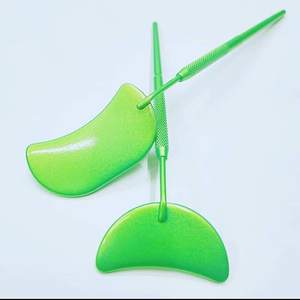 Nuevo espejo de pestañas de acero inoxidable para extensión de pestañas, espejo de detalle cosmético de pestañas de forma cuadrada portátil - Product Image 2