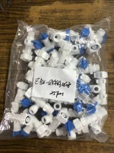 Válvula de Bola de Latón AQUA-WIN BV-EZ-FA0408 + Adaptador de Grifo (Diámetro Exterior del Tubo) Puertos de 1/4\" (1/2\") para Uso Doméstico y Comercial - Product Image 5