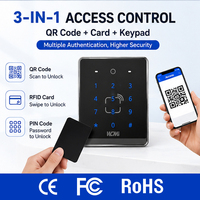 Lector de Tarjetas RFID con Código QR y Multi-Autenticación WCMI CE FCC ROHS para Sistemas de Torniquetes, Ascensores, Hoteles y Edificios de Oficinas