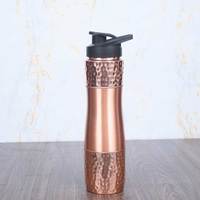 Meilleure vente abordable 120ML or cuivre bouteille en verre bas quantité minimale de commande artisanat pour les enfants en Inde