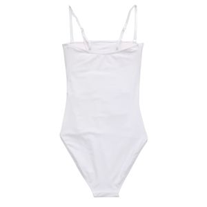 One-piece Swimwear Sweet Custom <b>Black</b> Textured Ribbed Fabric Halter Front Tank Plus Size for Women - Product Image 6