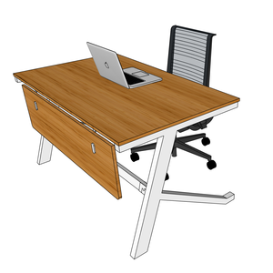 Wooden <b>Computer</b> <b>Desk</b> with Drawer 140x80cm YBamboo PC <b>Desk</b> for Hotel & Home Office - Product Image 2