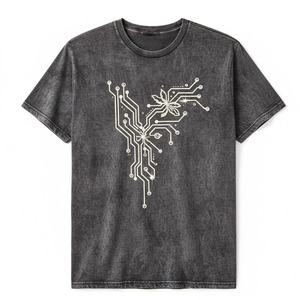 Camiseta de Moda Personalizada al por Mayor de Alta Calidad con Pedrería - Product Image 1