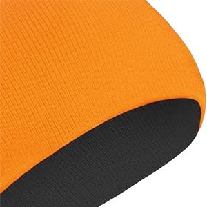 Bonnet en tricot doux original, bonnet en tricot chaud à revers, bonnet en tricot avec logo personnalisé 2026 - Product Image 5