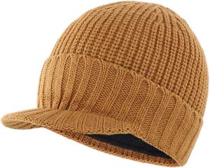 Beanie cho nam giới phụ nữ Mũ mùa đông đảo ngược mềm mại ấm áp còng Beanie dệt kim Mũ sọ unisex bởi phù hợp với bán ngành công nghiệp - Product Image 5