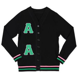 2025 FAMU Florida A&M University Custom Design Wool Acrylic <b>Sweater</b> Greek Knitted Embroidered <b>Cardigan</b> College Greek for Women - Product Image 3