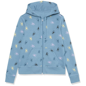 Sudaderas con capucha de forro polar para mujer con estampado personalizado proveedor sudadera Coreana de algodón de talla grande elegante con cordones - Product Image 6