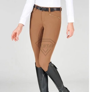 Leggings d'équitation à séchage rapide avec siège intégral, vêtements pour femmes, impression personnalisée, vêtements d'équitation, legging d'équitation, conception OEM - Product Image 3