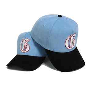 Unisex Adjustable Cotton 5 6-Panel Fitted Baseball Cap Custom Embroidery Logo Soft Dad <b>Hats</b> With Plain Snapback Low MOQ - Product Image 3