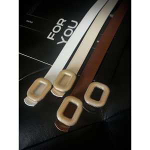 Ceinture en métal doré pour femme avec boucle de 3 cm - Product Image 2