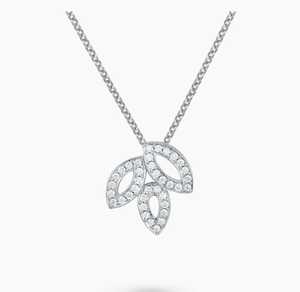 Élégant collier chaîne en or jaune et blanc 10k 14K 18k pour femme diamant cvd cultivé en laboratoire diamant naturel - Product Image 1
