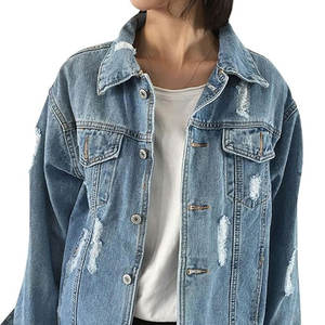 Nouveautés Vêtements d'extérieur Vestes en jean pour femmes Service OEM de haute qualité Vestes en jean pour femmes - Product Image 6