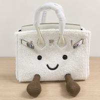 Sac fourre-tout en toile tendance 2026 pour femme, motif dessin animé adorable, sac à bandoulière souple et mignon pour usage quotidien, vente en gros