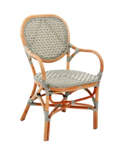 Juego de Comedor Bistro de 4 Piezas de Ratán Ecológico Hecho a Mano en Jamaica, Muebles Modernos para el Hogar, para Uso en Hoteles y Villas, de Indonesia - Product Image 5