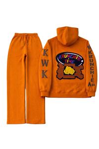 PRO ENTERPRISES Sudadera con Capucha para Hombre, 100% Algodón, Felpa de 430g, Lavado Ácido, Estilo Casual, Estampado Desgastado, Transpirable, Invierno, Sin Costuras - Product Image 6