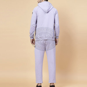 Conjunto Deportivo de Invierno para Hombre, Transpirable, Ecológico, con Chaqueta de Cierre Completo y Pantalones Cómodos para Correr y Gimnasio - Product Image 2