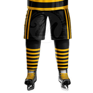 Conjunto de Uniforme de Hockey sobre Hielo de Alto Rendimiento, Ajustable, Ligero, Jersey y Pantalones Resistentes para Prácticas de Club, Partidos y Torneos - Product Image 6