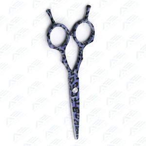 กรรไกรตัดผมสแตนเลสสตีลเครื่องมือความงามกรรไกรตัดผมสำหรับร้านเสริมสวย440C แบบญี่ปุ่น - Product Image 3