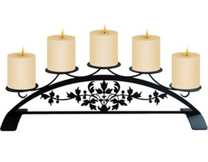 Bougeoir en cristal, décoration de la maison, autre support de bougie brillant, pour l'intérieur et l'extérieur - Product Image 3