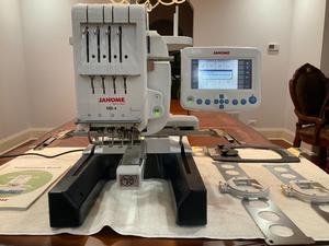 Prix d'usine pour la machine à broder Janome MB-4 commerciale à 4 aiguilles - Product Image 2