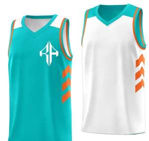 Camiseta de baloncesto de sublimación para hombre al por mayor de ATLANTIC, material de poliéster 100%, logotipo personalizado de alta calidad premium para hombre - Product Image 2