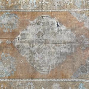 Turkish Vintage <b>Rug</b>, 3.5x9.5 ft <b>Runner</b> <b>Rug</b>, Brown Moroccan <b>Rug</b> - Product Image 4