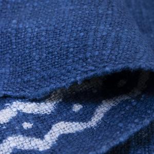 Manta indio de algodón con estampado de bloques suaves de lujo de alta calidad, tamaño personalizado, azul índigo, tejida a mano para cama, sofá, viaje - Product Image 5