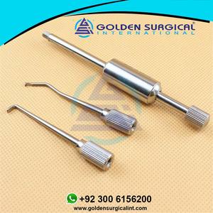 Extracteur manuel de couronne dentaire à 2 embouts, bouton-poussoir, équipement de laboratoire dentaire, outils dentaires, matériel, commande manuelle - Product Image 4