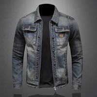 Vente en gros de veste en jean de haute qualité jeans chauds pour l'hiver pour hommes veste en jean slim classique à la mode disponible en denim décontracté pour hommes