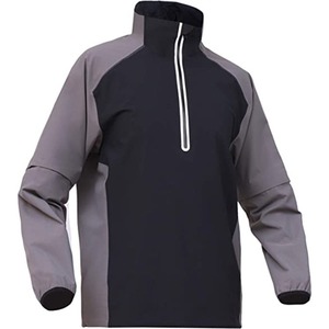 Veste courte hommes imperméable demi-fermeture éclair sport formation veste à capuche en plein air coupe-vent vestes pour hommes - Product Image 6