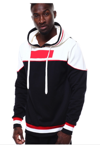 Wholesale Quality Puff Printing Heavyweight Cotton Men's Hoody Oversized Custom Print Luxury Pullover Cotton Custom <b>Hoodies</b> - Product Image 2