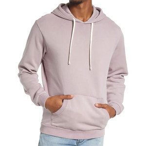 2023/2024 hombres de alta calidad 100% algodón polar Sudadera con capucha moda Casual deportes Top Otoño Invierno liso teñido Sudadera con capucha - Product Image 1