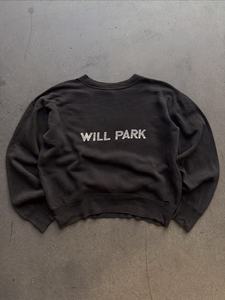 เสื้อแขนยาวคอกลมสีดำ พิมพ์ลายโลโก้คุณภาพสูง ปลายแขนเสื้อแบบพับได้ เนื้อผ้านุ่มสบาย สั่งทำโลโก้ได้ สำหรับผู้ชาย - Product Image 2