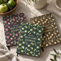 Journal de bien-être LABON Original avec impression de fruits, carnet de réflexion guidée à couverture rigide, trois designs de couverture, en stock