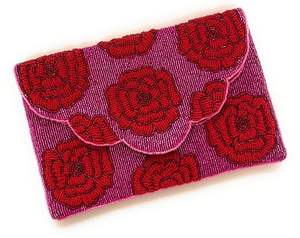 NEW HANDMADE BEADED WORK 2026 <b>CLUTCH</b> for WOMEN PARTY and HEART SHAPED DESIGN <b>Bags</b> with Bright color - Product Image 5