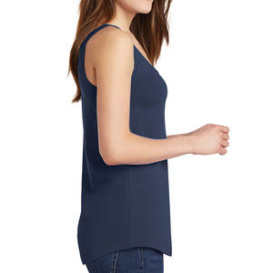 Débardeurs superposés en jersey de coton pour femmes, nouveau modèle racerback - Product Image 6
