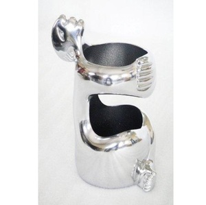 Jarrones de Metal de diseño moderno de lujo, soportes de flores de aluminio de primera calidad, decoración del hogar, centro de mesa para sala de estar - Product Image 2
