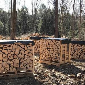 Briquettes de bois de hêtre séché au four, matériau boisé disponible à la vente - Product Image 5