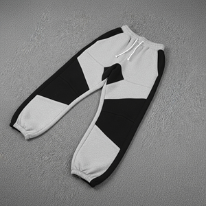 กางเกงผ้าแคนวาสผู้ชายสไตล์สตรีทแวร์ลำลอง สกรีนโลโก้ตามสั่ง ขายส่ง ผ้าฝ้าย 100% ระบายอากาศได้ดี เป็นมิตรกับสิ่งแวดล้อม ทรงหลวมโอเวอร์ไซส์ ทรงตรง - Product Image 4