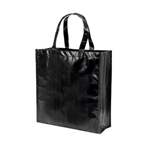 Sacs fourre-tout personnalisés en TNT laminé Nastola pour la promotion de produits promotionnels haut de gamme - Product Image 1