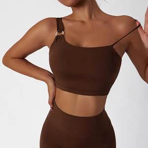 Sujetador Deportivo Acanalado Elástico en Cuatro Direcciones de Secado Rápido y Transpirable para Mujer, Ideal para Fitness, Gimnasio y Yoga - Product Image 2