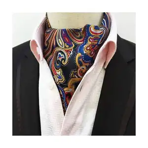 인도에서 만든 폴리 에스테르 넥타이 도매 맞춤 특별 남성 뜨개질