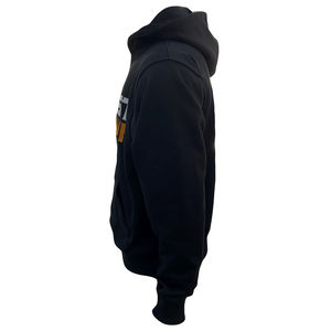 Sweat à capuche décontracté personnalisé pour hommes, sweat à capuche avec logo brodé, pulls à capuche de sport à coupe ample - Product Image 3