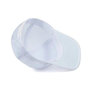 Gorra blanca en blanco de alta calidad de malla sólida transpirable SnapBack hat adulto al aire libre correr deportes gorra de camionero personalizada - Product Image 5