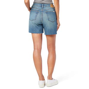 Pantalon short grande taille délavé à la mode de qualité supérieure Pantalon short en jean taille personnalisée à la mode - Product Image 5