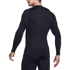 High Quality 2025 Custom Nylon Spandex Top <b>Compression</b> <b>Shirt</b> <b>Men</b> Unisex Gym Workout Long-Sleeve Fitness Rash Guard Amano Sports - Product Image 4