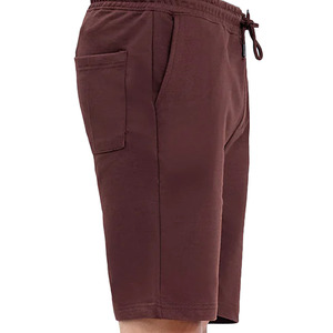 Compre pantalones cortos de verano de alta calidad para hombre, pantalones cortos transpirables de algodón a media cintura con cierre de cordón, pantalones cortos de patrón sólido 2026 - Product Image 6