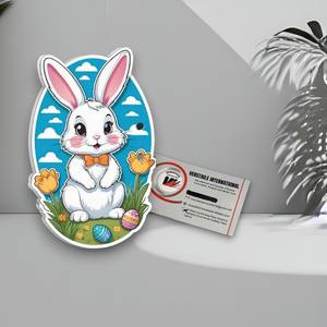 Extensions de cils magnétiques de qualité supérieure pour artistes en cils, motifs Lapin de Pâques, Cœur, Fleur, Carré, Rectangle, Cercle, Palette personnalisée - Product Image 5