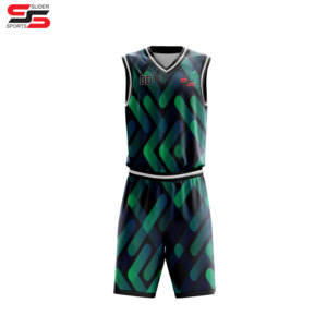 Uniforme de baloncesto de sublimación deportiva de alta calidad con logotipo personalizado a bajo precio, nuevo estilo y diseño, kit de uniforme de baloncesto para hombre - Product Image 4